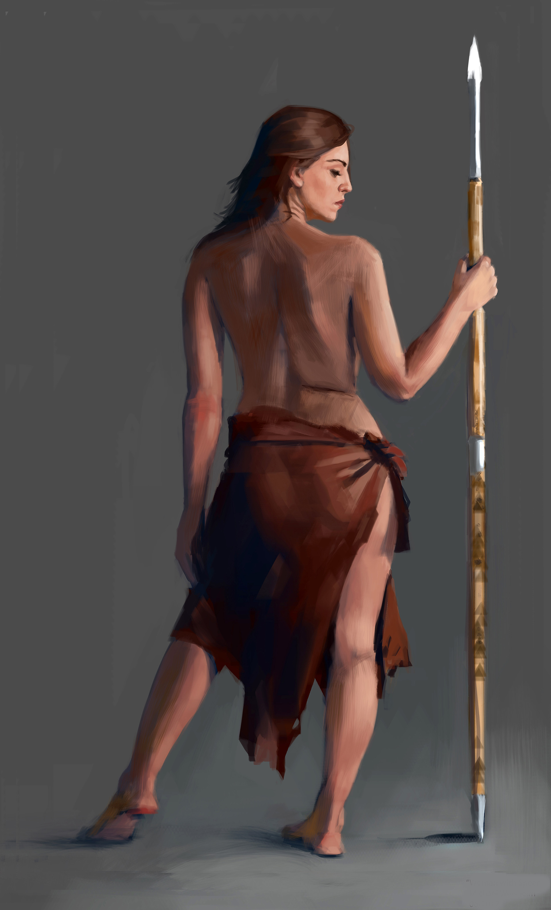 Woman with Spear