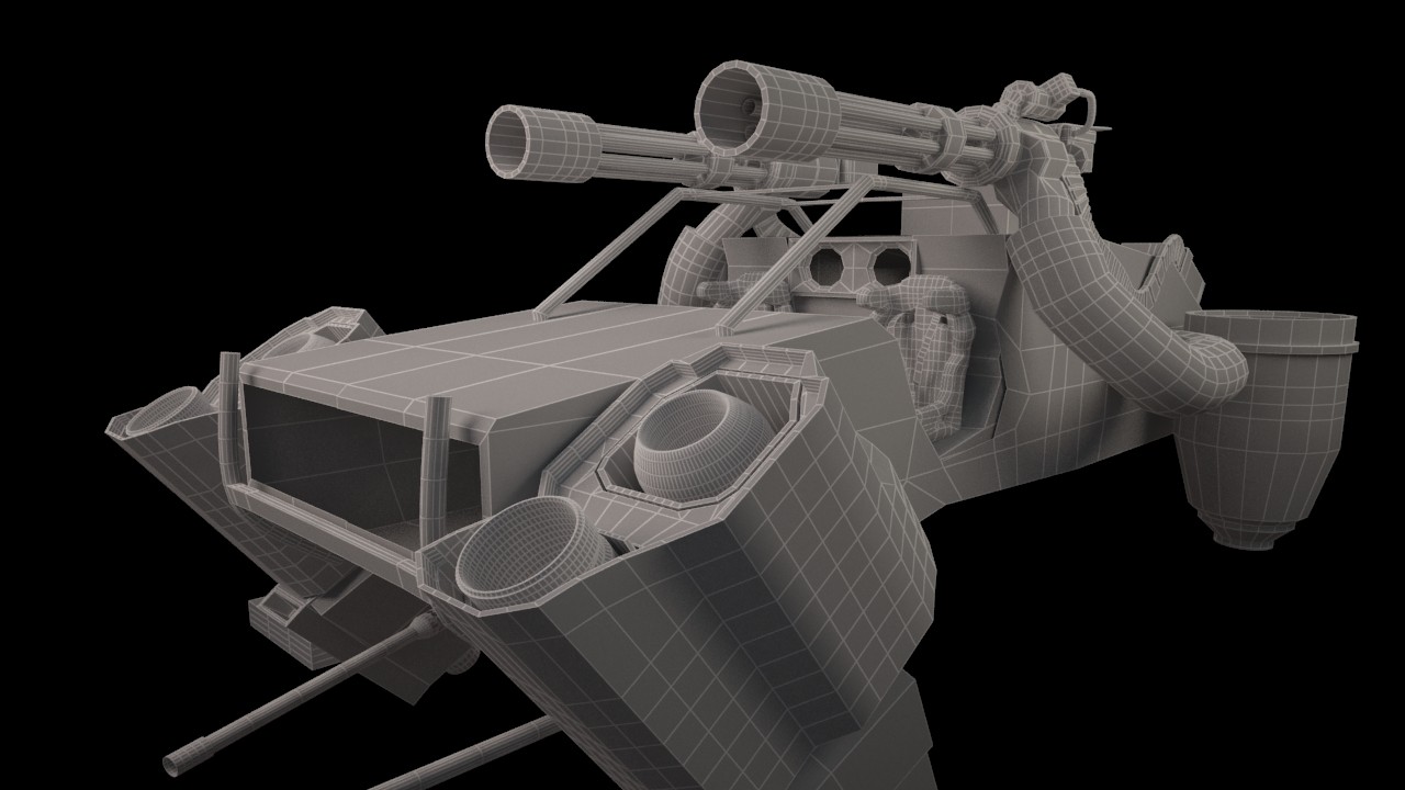 Hover assault vehicle