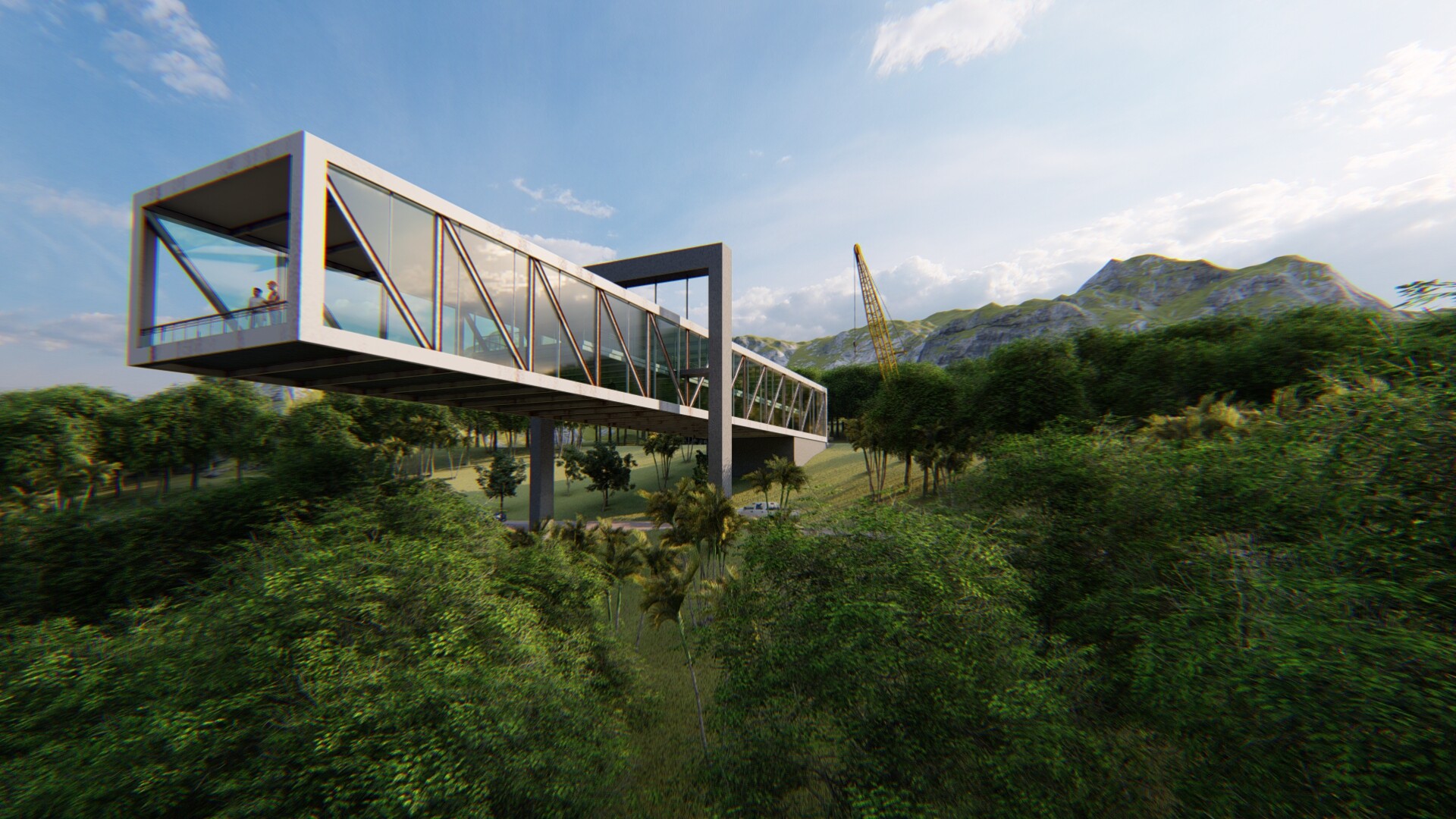 ACADEMY CONCEPT, METAL STRUCTURE, UFBA - BRASIL