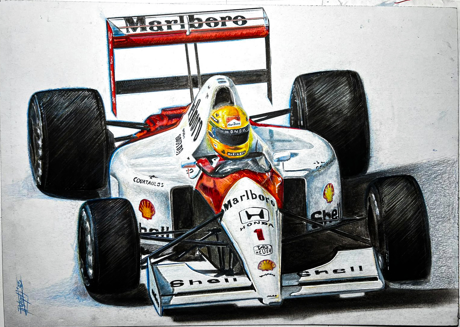 McLaren MP4/6 1991 Ayrton Senna