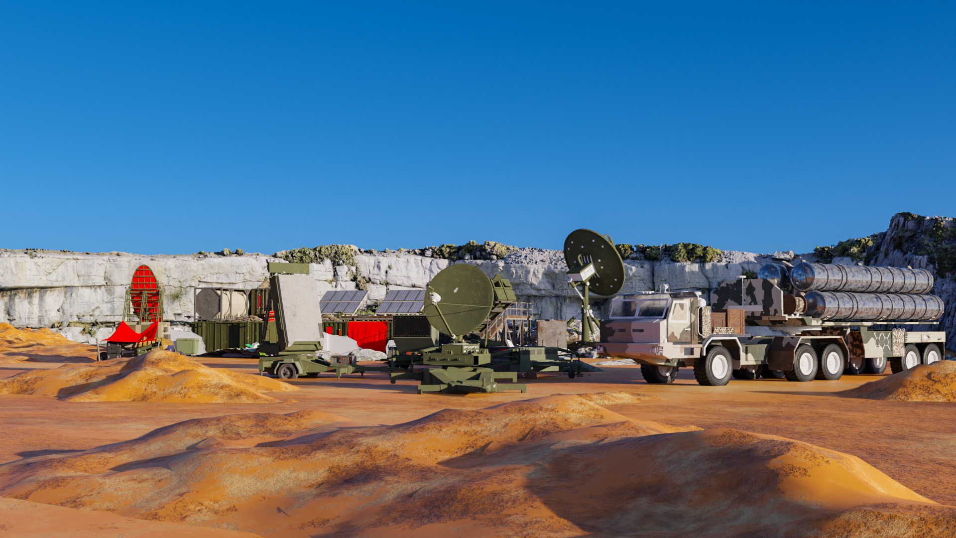 A Missile Station - The S-400 Triumf Missile System