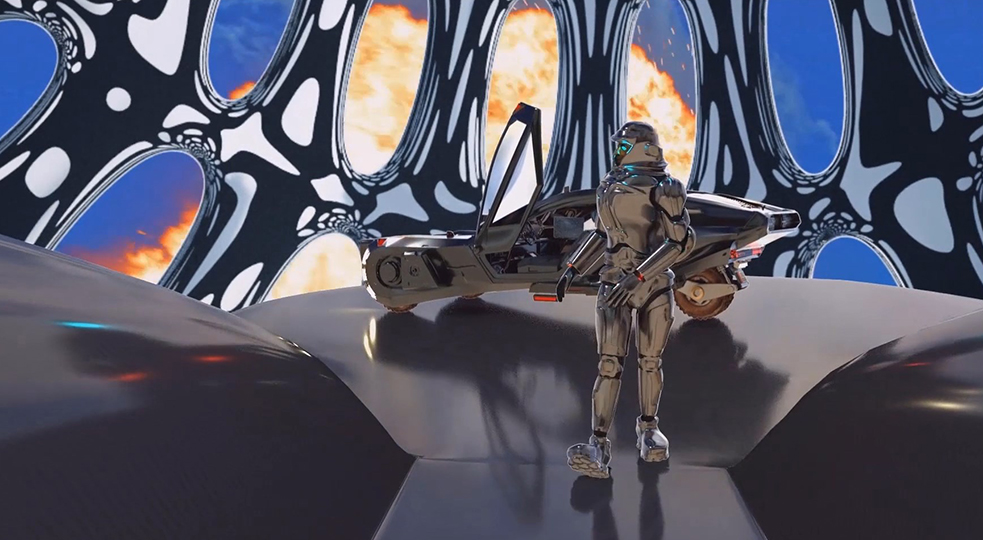 Self Spinner and Explosion