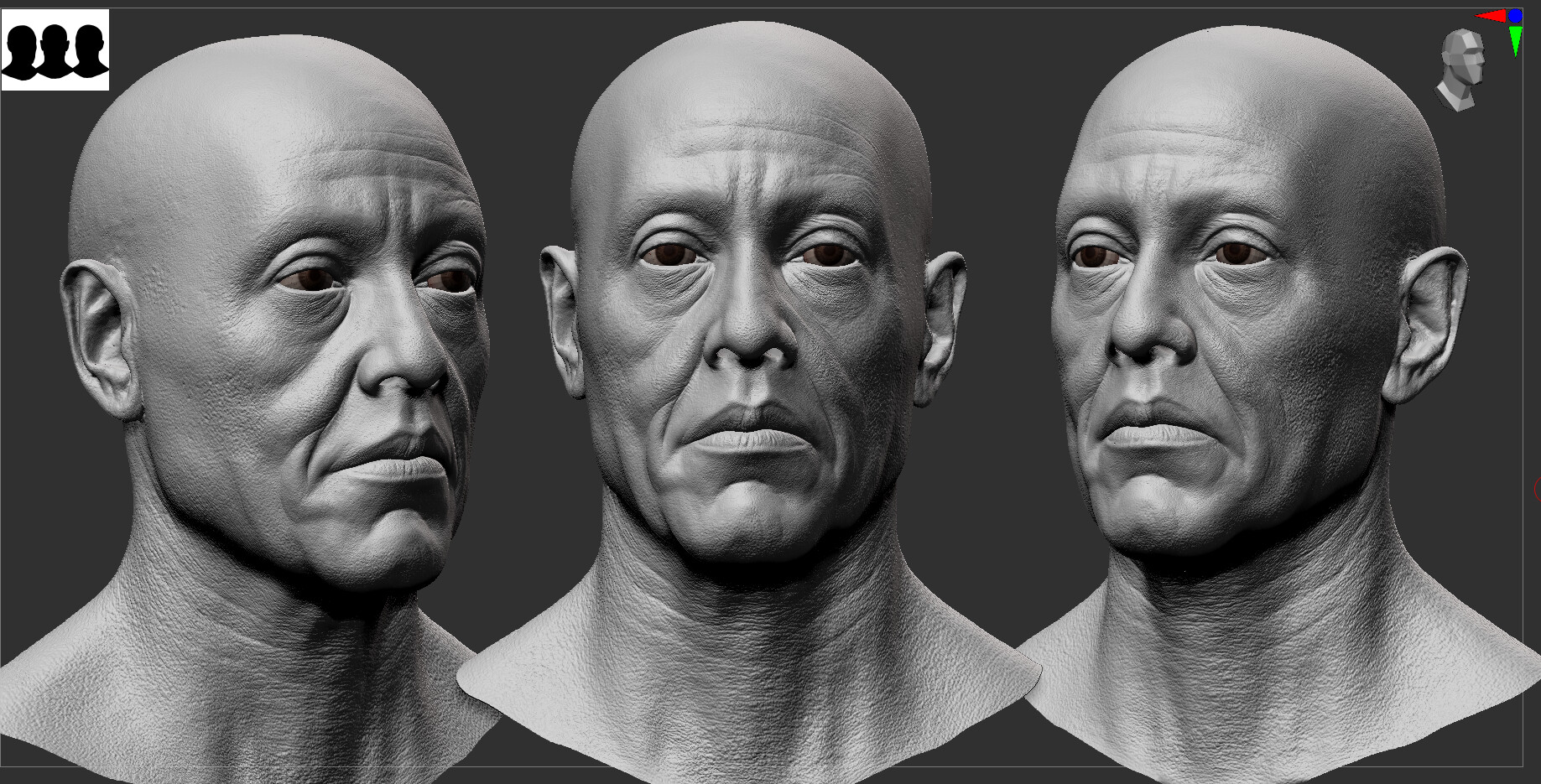 Clay sculpture gustavo fring