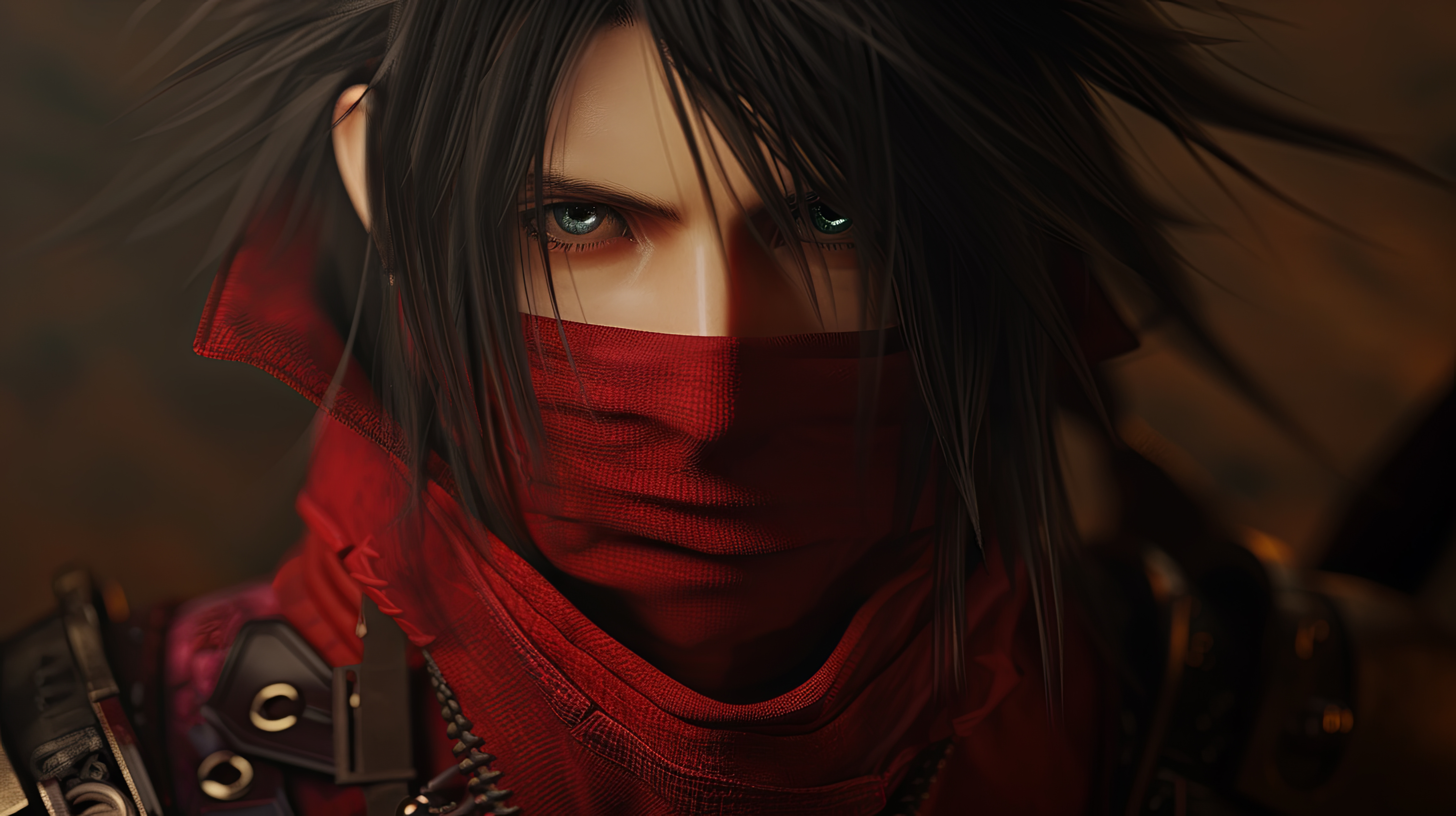 Final Fantasy - Young Vincent Valentine without Crimson Eyes - Fan art