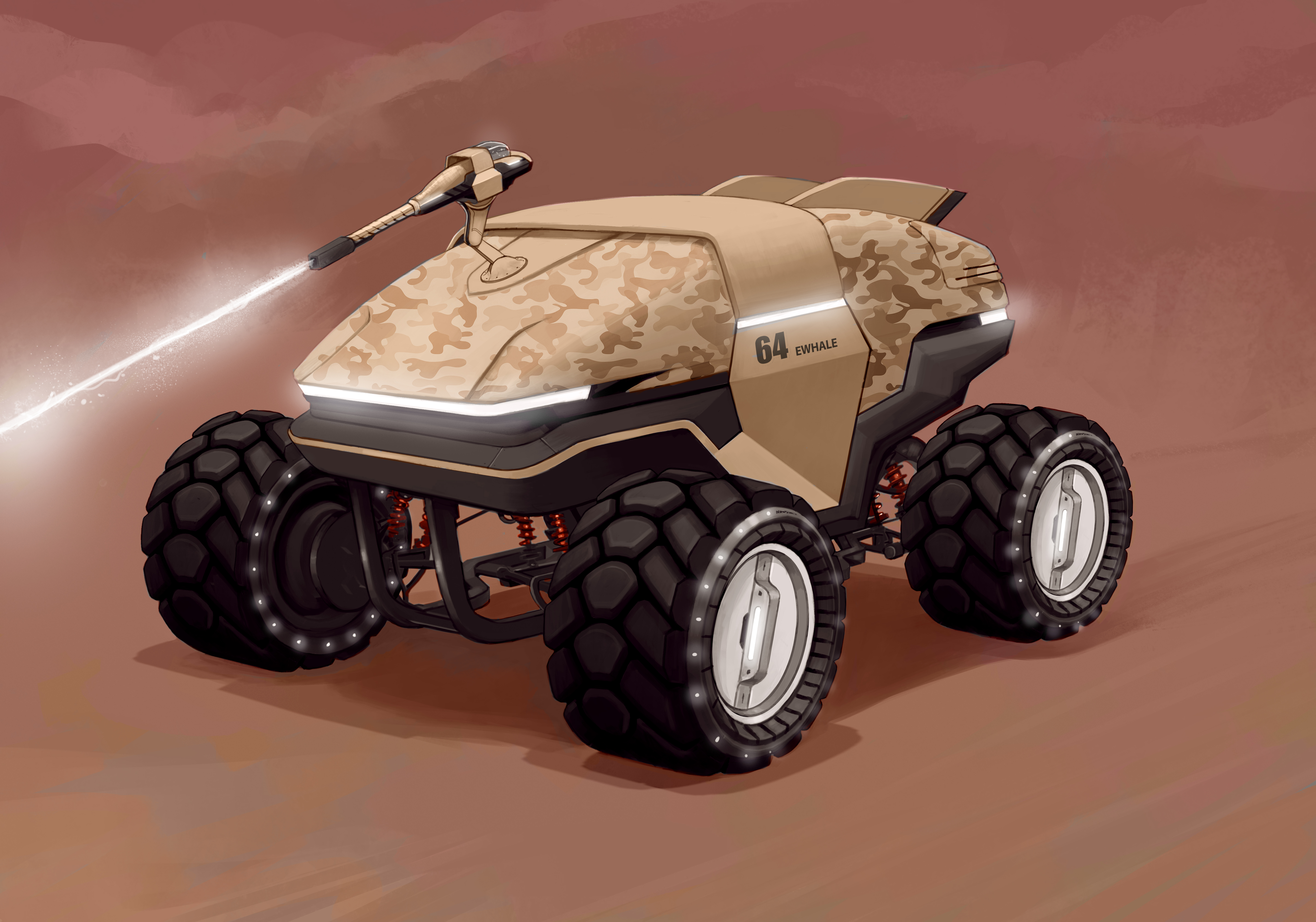 E-WHALE Rover