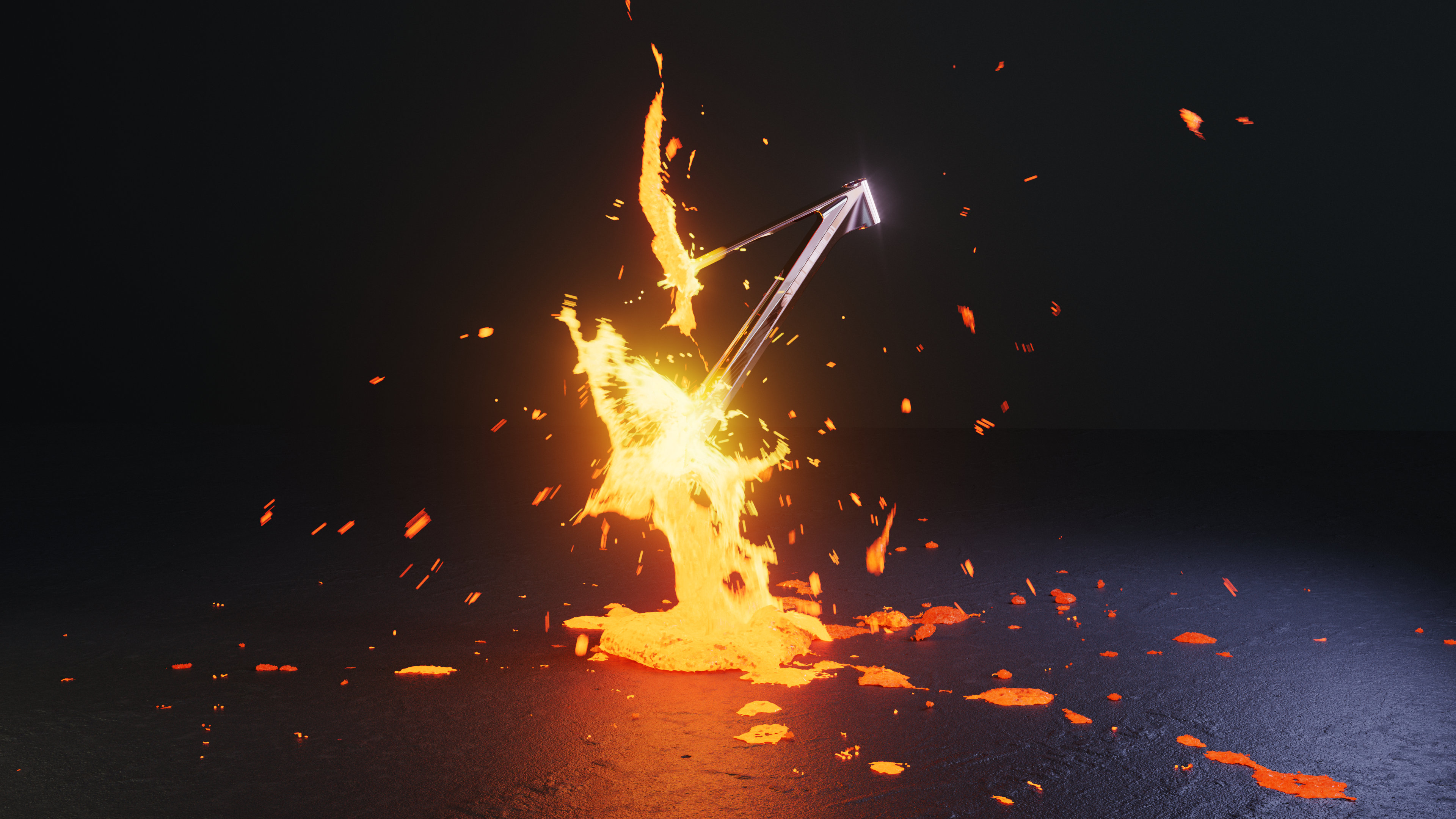 Lava Revealing Effect