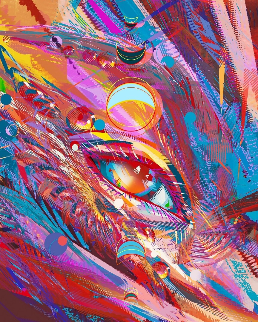 Through the Fractal Veil