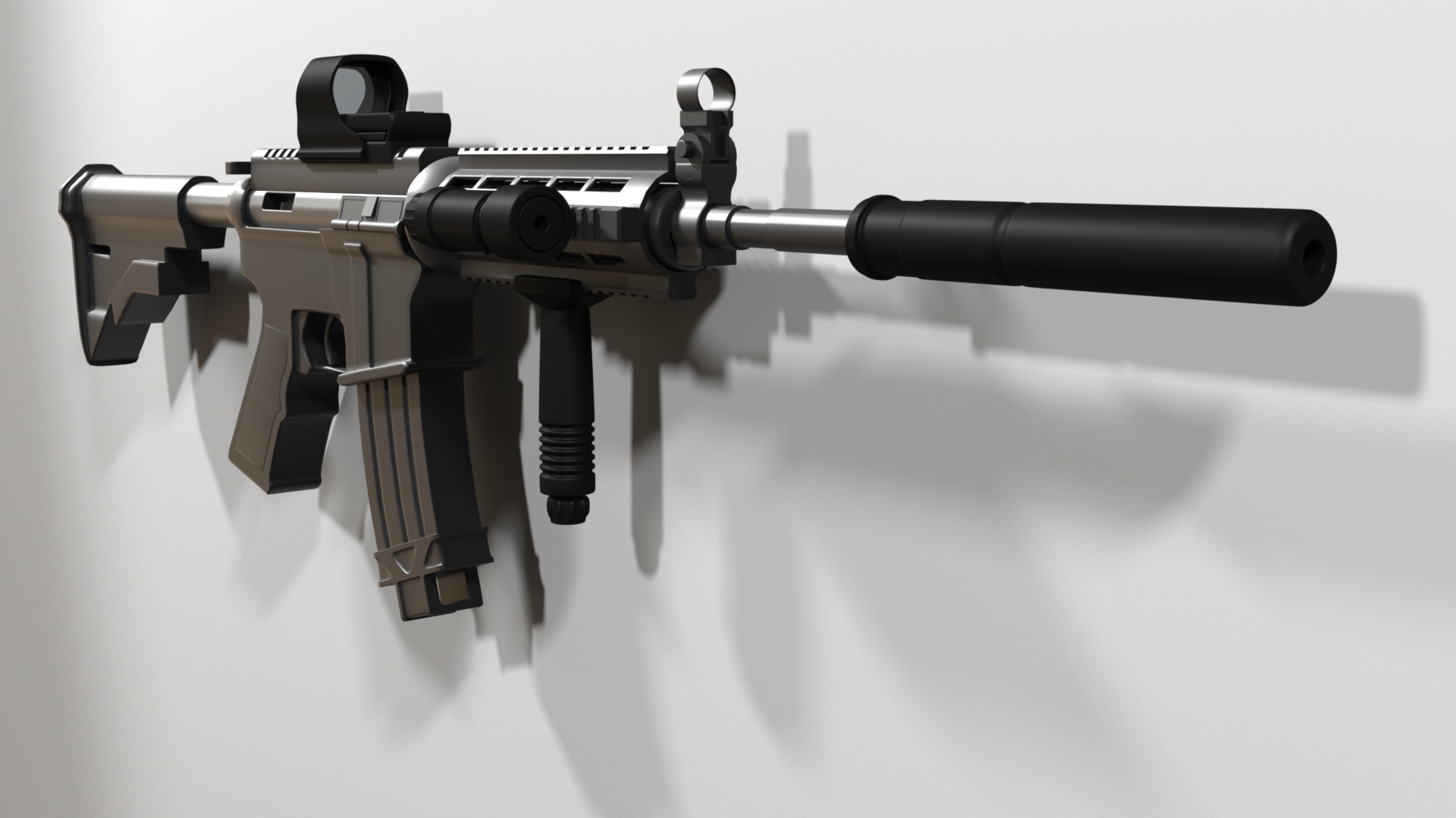 The M4A1 Carbine Assault Rifle