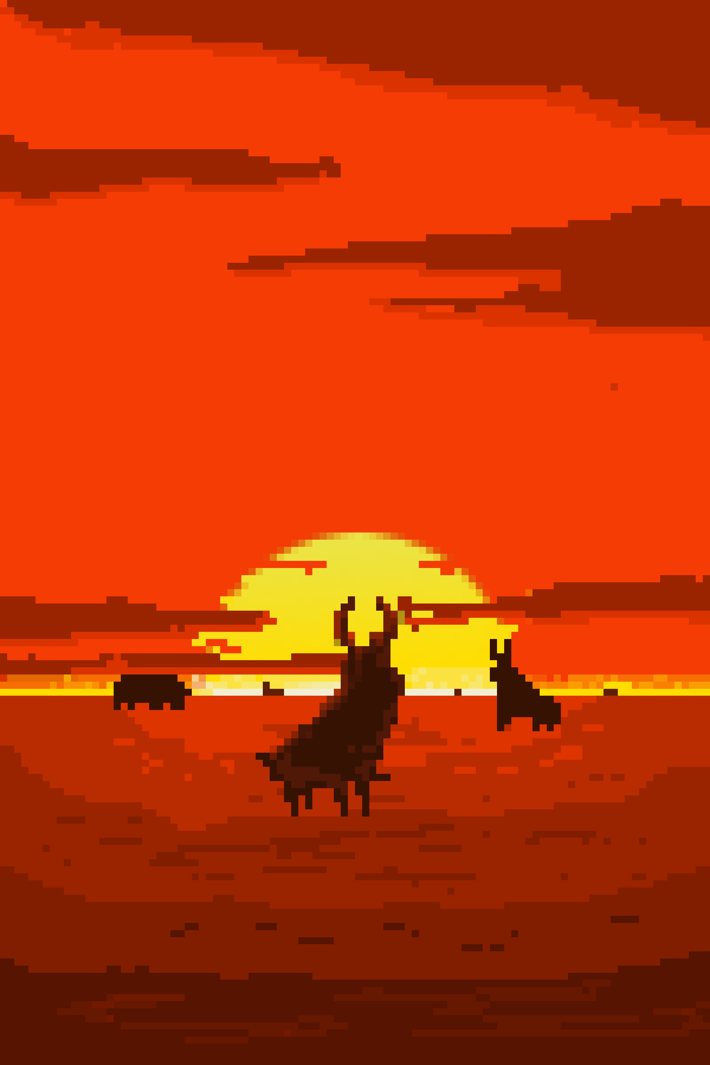 Blood Red Sunset