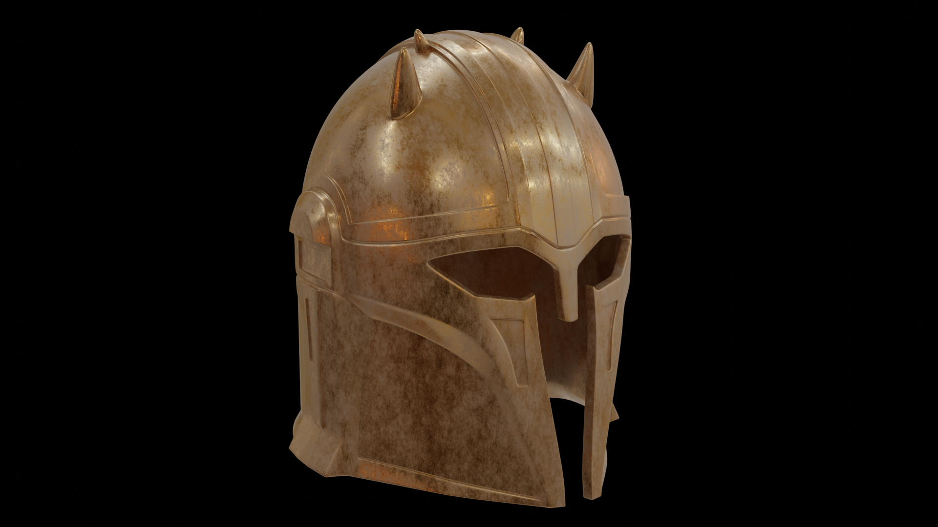 Mandalorian Armorer helmet