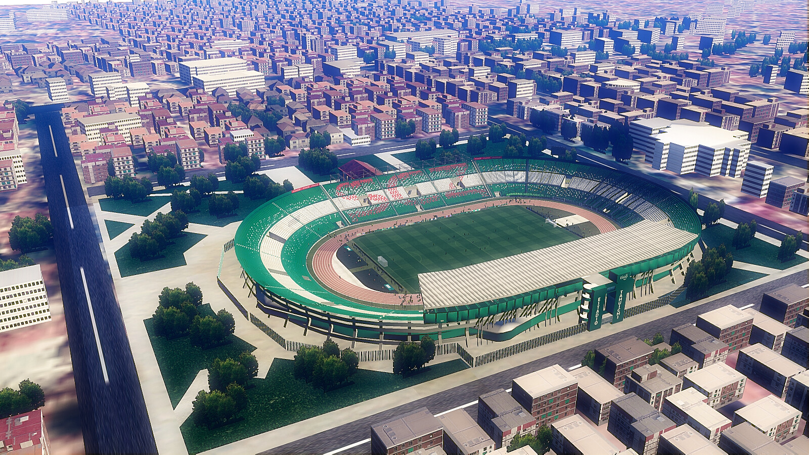 Ramon Tauchi Aguilera - Football stadium