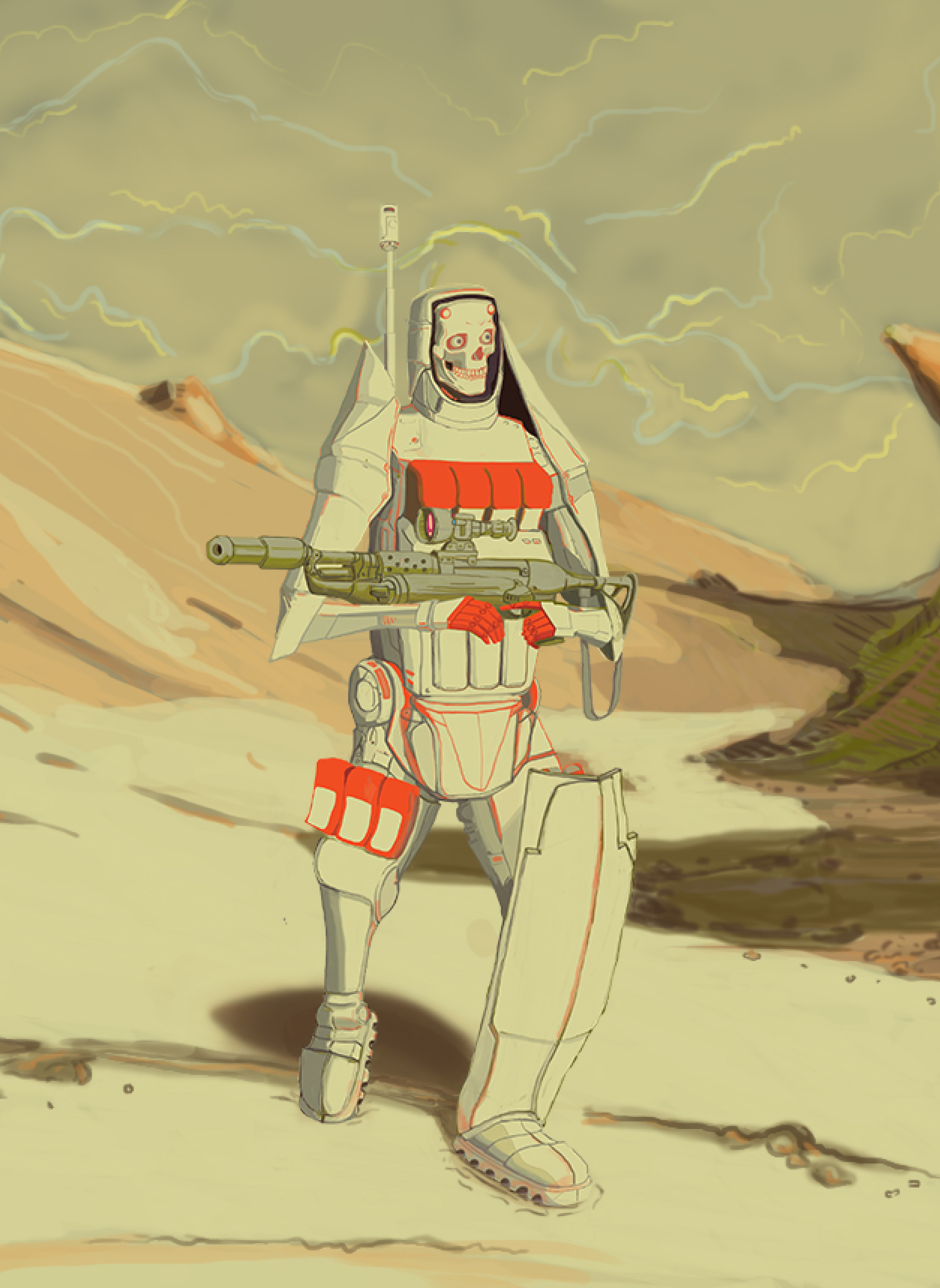 The Desert soldier