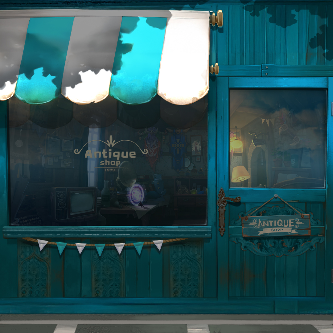 The Old Antique Shop on the Outskirts