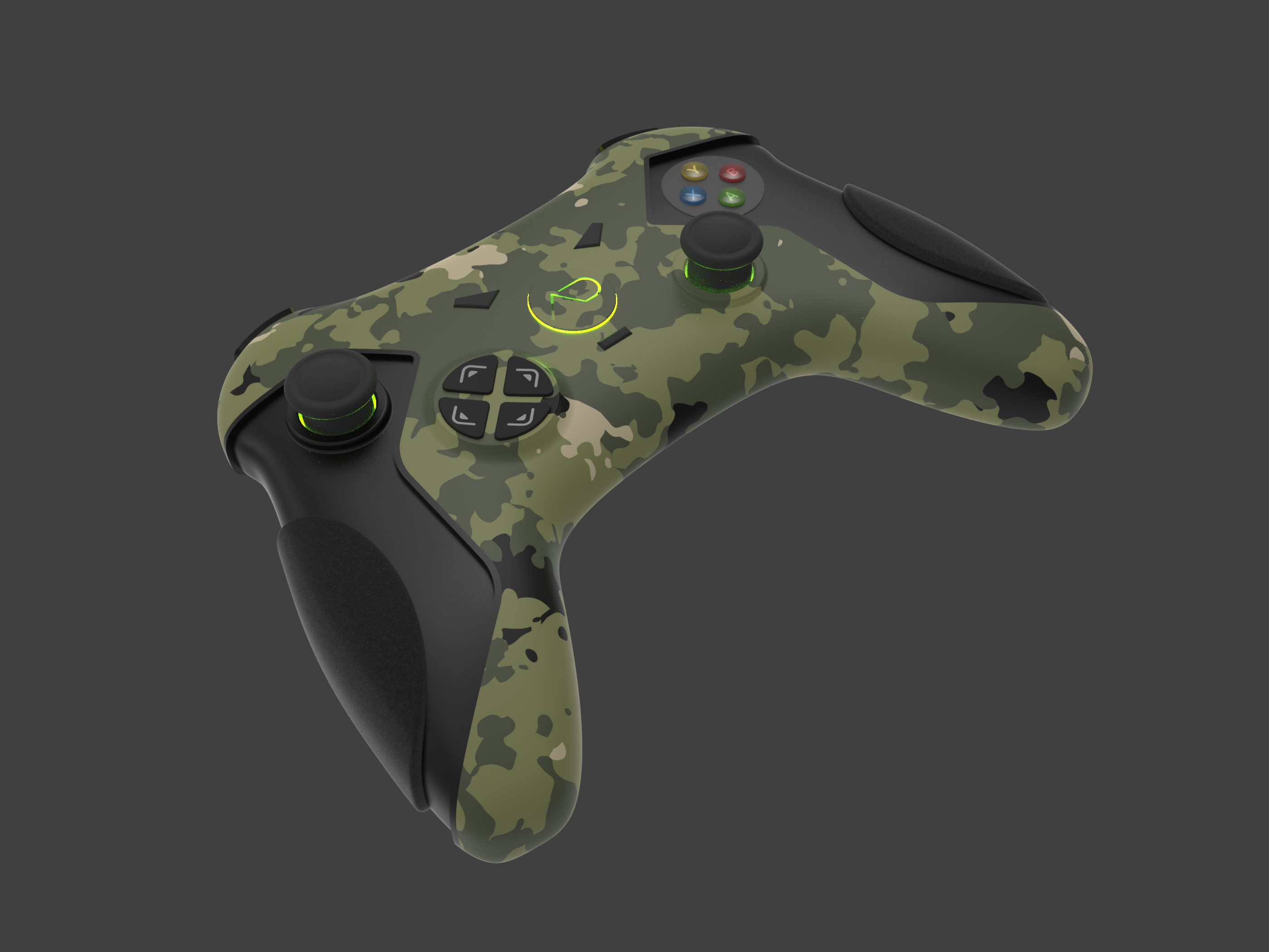Camouflage Gaming Controller