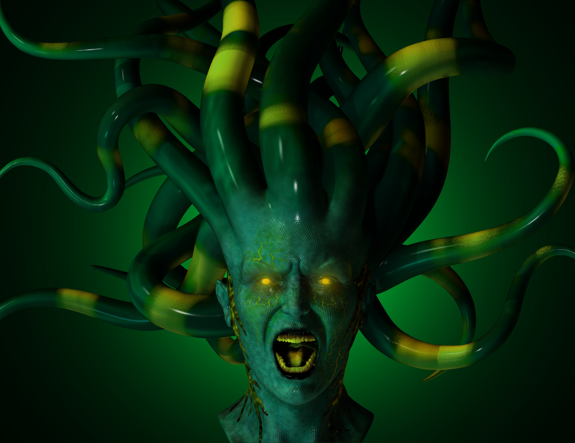 Angry Medusa