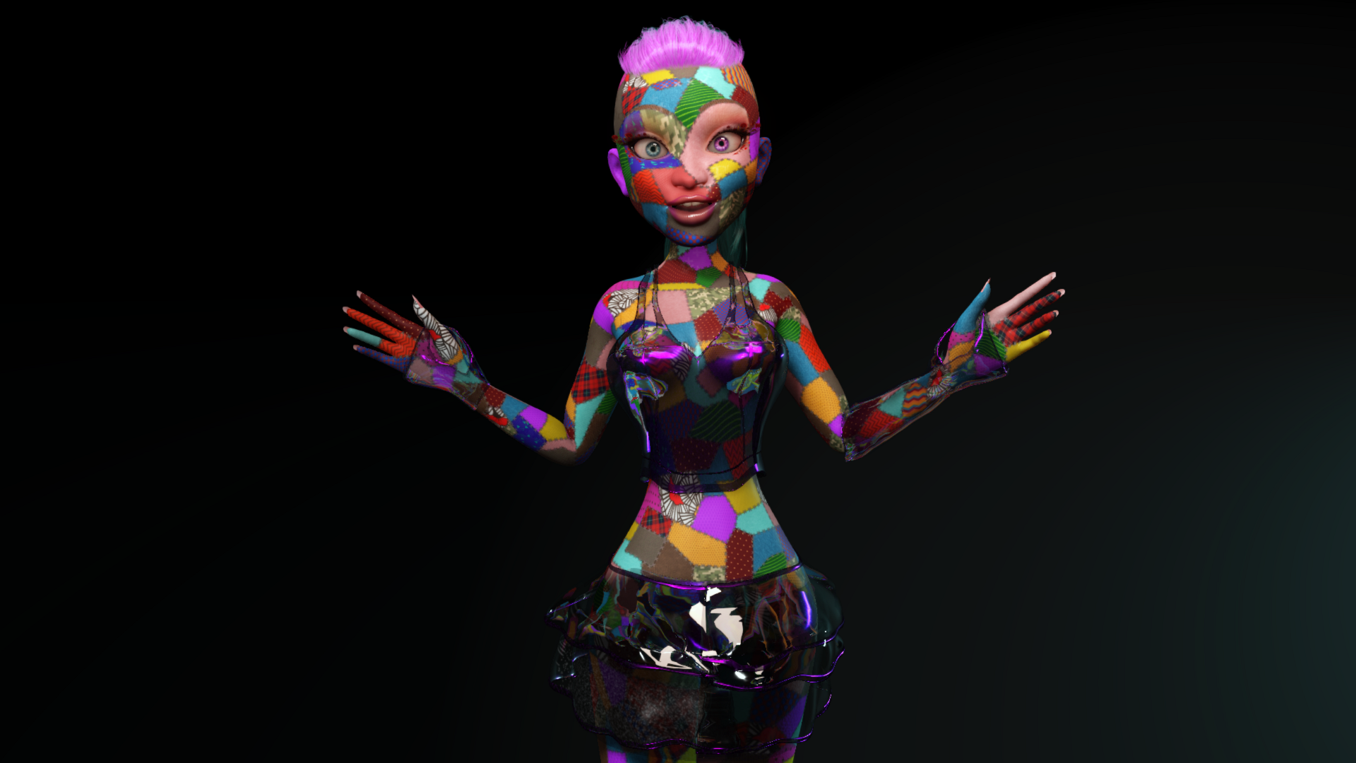 Josephine, the Girl of Many Colors