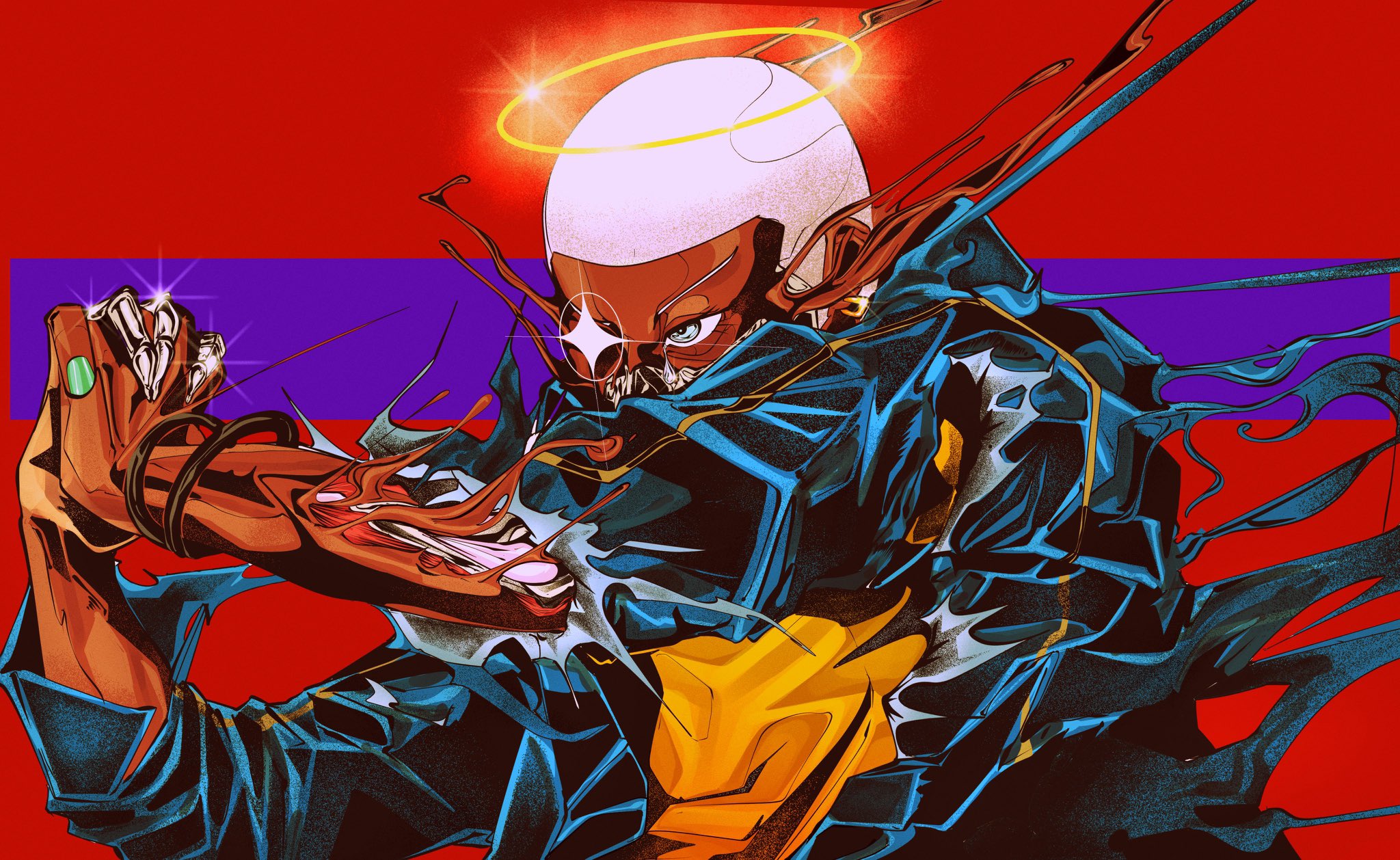 Modern Falling Angel